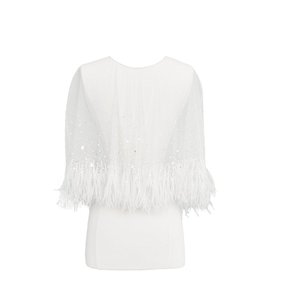 Alexandra Grecco Wren Bridal Capelet